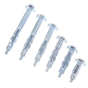 16*42mm Reinforced Pan Head Nylon Drywall Anchors with 8 <b>Screw</b> High Quality Product - Product Image 1