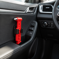Marteau de sécurité multifonctionnel pour bus urbain avec couteau de coupe, brise-vitre de secours pour voiture, outil d'évacuation d'urgence pour véhicule