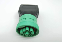 Lanlin Typ 2 Grün 1939 9-Pin zu OBDII 16-Pin J1962 Buchsenstecker mit 1 Jahr Garantie