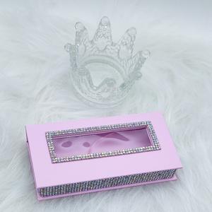 กล่องใส่ขนตาปลอมสำหรับใส่กระดาษพร้อมโลโก้กล่องกระดาษแม่เหล็กสีชมพูแบบออกแบบได้ตามต้องการ - Product Image 3