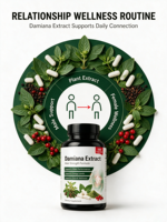 TERSEDIA Damiana 10:1 Extract - 600 mg Per Sajian - Ukuran Sajian: 2 Kapsul - 50 Sajian Per Botol