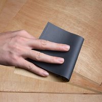 Assortiment de papier abrasif humide et sec 9 x 3,6 pouces, haute qualité, revêtement électrolytique, latex, imperméable, pour le ponçage du carbure de silicium