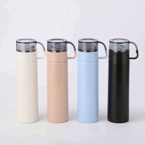 Eco-Friendly Stainless Steel Large Capacity Tumbler With Handle and Lid for Travel and Gifts - Product Image 5