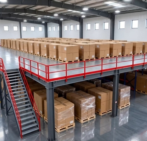 Tüm Asma Katlarımız Özel Yapım Olup İsteğinize ve Gereksinimlerinize Göre Tasarlanmıştır. 2.000 Kg/m2'ye Kadar Yük Taşıyabiliyoruz - Product Image 1