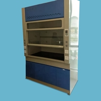 Hotte d'échappement personnalisée en PP tout acier, table d'opération de laboratoire, type d'air net sans conduit avec lampe UV