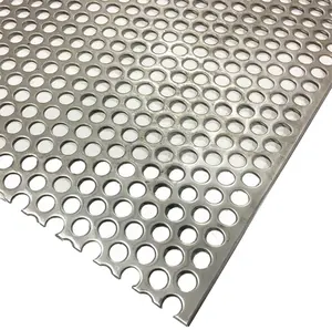不锈钢网板圆孔/穿孔金属板SUS 304穿孔金属板
