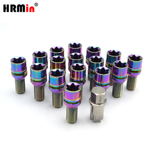 سعر المصنع HRMin الصين المصنعة للسباق العائمة غسالة التيتانيوم مع مفتاح حجم M14x1.25mm لسيارة السباق - Product Image 6