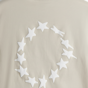 เสื้อยืดกีฬาแขนสั้นผ้าฝ้ายโพลีเอสเตอร์โอเวอร์ไซซ์เสื้อเปล่าแบบเรียบ - Product Image 1