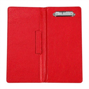 Portefeuille pliable en cuir synthétique Samavia pour cartes de scores, compétition sportive |   Personnalisable en cuir PU, durable et portable - Product Image 6