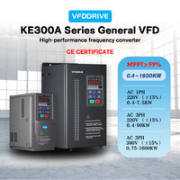 Variateur de fréquence triphasé 4 kW 220 V CA pour commande vectorielle de moteur et entraînement de compresseur