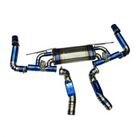 Système d'échappement Valvetronic en titane avec soupapes OEM pour Mercedes-Benz GLE63 AMG W167 4.0T/5.5T 15-22, silencieux arrière