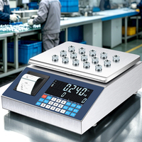 Balance de table électronique de haute précision en acier inoxydable LCD OEM/ODM personnalisée MOUNTSCALE YK-WTP