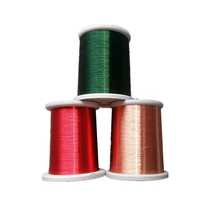 H180 clase 200C alambre de cobre sólido aislado F46 película de poliimida Kapton aluminio/envoltura de alambre de cobre Material de aislamiento de fibra de vidrio
