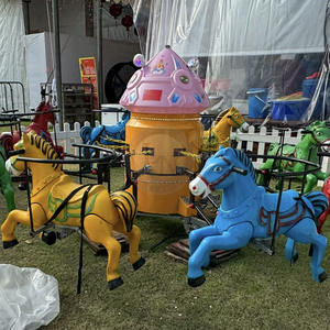 Atracción para niños, paseo en avión eléctrico, Mini avión rotativo/paseos a caballo a la venta, Color personalizado - Product Image 2