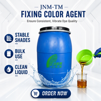 Agent de fixation liquide JNM-TM écologique sans formaldéhyde pour tissus en coton et viscose et additifs textiles