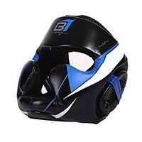 Coup de pied pu protéger casque boxe tête engrenage mma boxe formation tête protecteur