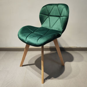 <span class=keywords><strong>Chaise</strong></span> de salle à manger simple et élégante velours vert émeraude <span class=keywords><strong>chaise</strong></span> de café de loisirs créative <span class=keywords><strong>chaise</strong></span> de salle à manger en velours Kora Sillas Minimalistas - Product Image 4