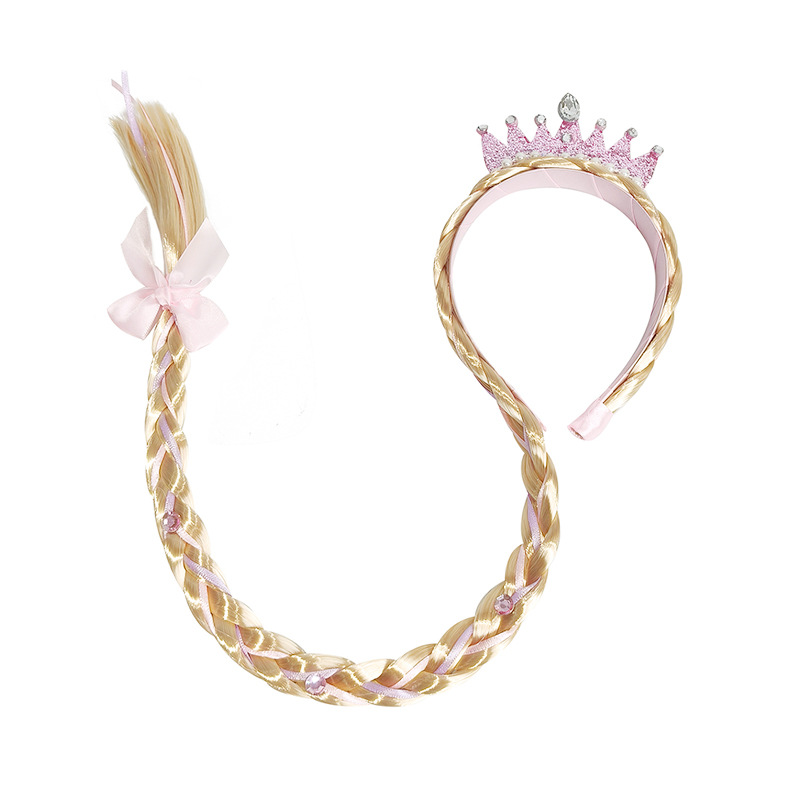 Raiponce couronne rose