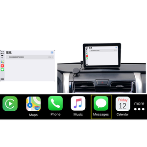 7 "récepteur stéréo universel <span class=keywords><strong>Apple</strong></span> <span class=keywords><strong>Carplay</strong></span> <span class=keywords><strong>2Din</strong></span> autoradio écran tactile écran de Navigation partage prise facile pour Toyota Nissan - Product Image 6