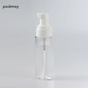 Flacon pompe vide en plastique de 40 ml en forme de cylindre pour savon moussant pour les mains - Product Image 4