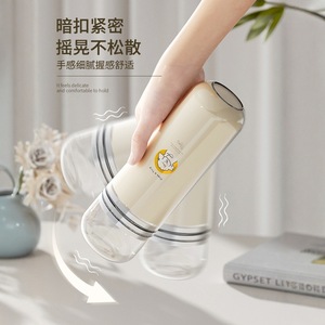 Travel Size Toothbrush Holder Set Portable Mouthwash Cup For Children Home Use ABS Material Cute Design - Product Image 2