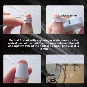 Automne <span class=keywords><strong>hiver</strong></span> haut de gamme français pétale manucure patchs à la main portable doigts amande européen américain ongles artificiels - Product Image 3