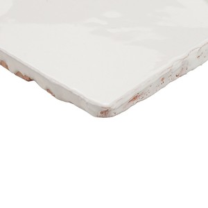 Azulejo Vitri Blanco Kite de 11 x 22.5 cm, 10 mm de Grosor, Acabado Glaseado con Bordes Irregulares - Product Image 2