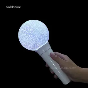 LED亚克力K-Pop粉丝的辅助荧光棒，用于体育赛事音乐会，为棒球队欢呼照明棒