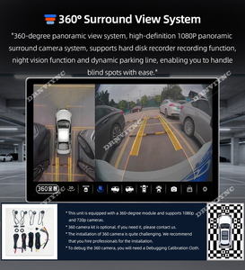Radio Estéreo para Coche UIS 7870 <span class=keywords><strong>de</strong></span> 13" 2K con Android, Pantalla Universal <span class=keywords><strong>de</strong></span> Navegación <span class=keywords><strong>de</strong></span> Video, Cámara 360, DSP, <span class=keywords><strong>WIFI</strong></span>, 4G, Carplay, GPS, <span class=keywords><strong>Amplificador</strong></span>, RGB - Product Image 3