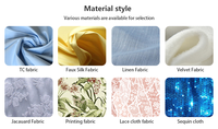 Échantillons gratuits, vente en gros, abat-jour rond en tissu avec motif de feuilles de couleur foncée, abat-jour de Table