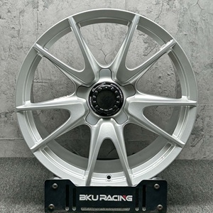 Jantes Bku forgées 5X130 pour <span class=keywords><strong>Porsche</strong></span> 911 991 992 997 <span class=keywords><strong>Carrera</strong></span> <span class=keywords><strong>4S</strong></span> Turbo Cayman 718 19 20 21 pouces, jantes en alliage léger argentées - Product Image 3