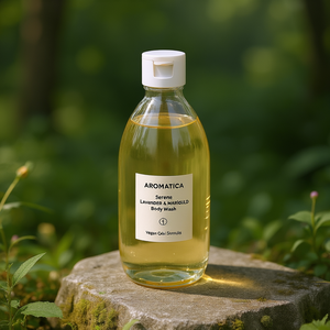 AROMATICA Gel de Ducha Serene Lavanda y Caléndula 300 ml Fórmula Vegana Cuidado Diario de la Piel Todo Tipo de Piel - Product Image 3