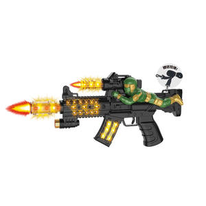 Soldado luminoso eléctrico para niños, pistola de juguete, <span class=keywords><strong>sonido</strong></span> y música ligera, ametralladora, música, <span class=keywords><strong>sonido</strong></span> musical, regalo para niño pequeño - Product Image 2