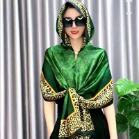 Koreanischer Stil Sommer Neuheit Cashew-Blumen-Sonnenschutz-Hut mit Schal, vielseitig einsetzbar, dünn, modisch, ethnisch, Polyester, Herren