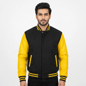 Causal Wear <b>Slim</b> <b>Fit</b> Bomber Fashionable Varsity <b>Jacket</b> Men Pakistan Manufacture Vintage Varsity College baseball <b>jacket</b> for men - Product Image 1