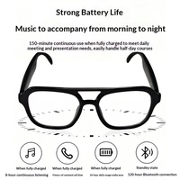 Gafas Inteligentes TR90 Más Vendidas para Llamadas, Música, Traducción por IA, Ideales para Reuniones, Trabajo de Oficina, Desplazamientos, Disponibles como Gafas de Sol