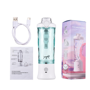 Extracteur de jus portable rechargeable 150W, capacité 600mL, 5+ têtes de <span class=keywords><strong>coupe</strong></span>, écran lumineux, modes de charge multiples, utilisation domestique et extérieure - Product Image 5