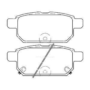 Plaquettes de frein avant en céramique haute performance pour D2007, neuves, importées, résistantes aux hautes températures, ultra silencieuses, garantie 12 mois - Product Image 2