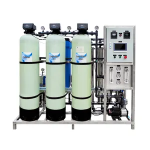 Reverse Osmosis Dialysis Plant RO Membrane PLC Core Components with Media Resin Carbon for Water Purification Treatment System