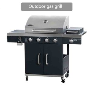 Nhà Máy Heavy Duty thép không gỉ BBQ nướng ngoài trời Patio vườn xe đẩy than nướng thịt nướng tốt hơn khả năng đọc công cụ tìm kiếm - Product Image 2