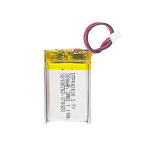סוללת פולימר נטענת 552030 פולימר עם 280 מה 250mah 3.7 סוללות נתיק ליתיום - Product Image 4