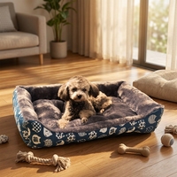 Lit pour chien de luxe XL personnalisé, écologique, toutes saisons, en forme de canapé, tapis, niche, couleur bonbon, pour chiots et grands chiens