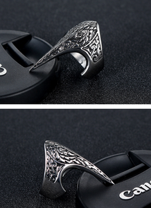 Anillo Punk de águila para hombre, anillo de <span class=keywords><strong>la</strong></span> orden de las águilas - Product Image 4