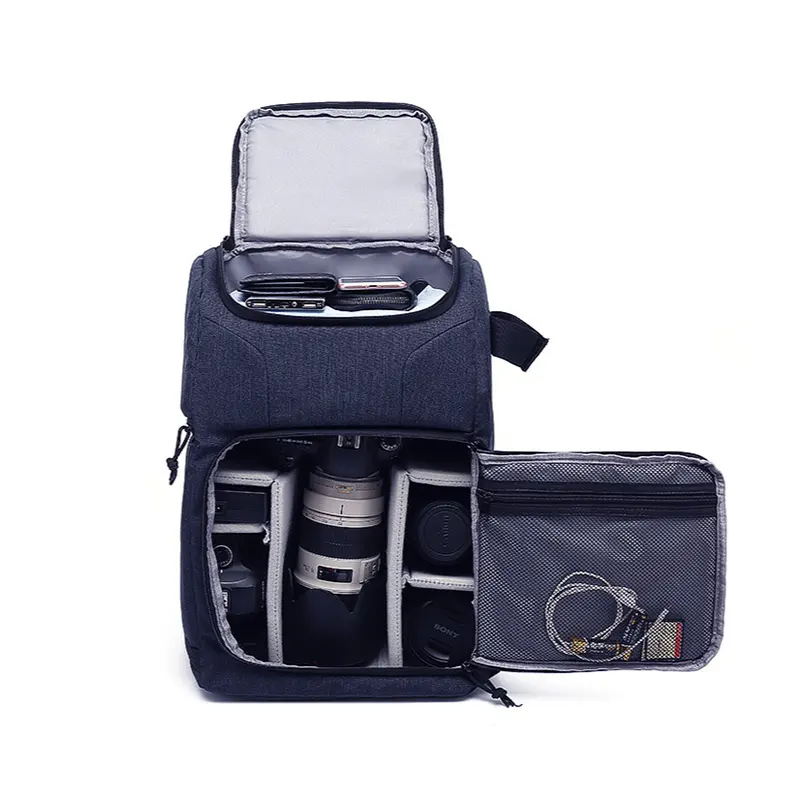 Professional multifunctional SLR camera bag large capacity camera bag double shoulder waterproof travel photography bag