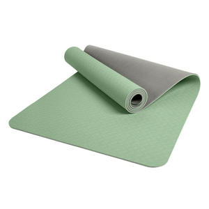 Alfombrilla <span class=keywords><strong>de</strong></span> <span class=keywords><strong>Yoga</strong></span> TPE al por Mayor, Diseño Curvo Inteligente, Antideslizante, Gruesa, <span class=keywords><strong>de</strong></span> Lujo, para Ejercicio Físico, con Correa <span class=keywords><strong>de</strong></span> Transporte, Grabado Láser Gratuito - Product Image 2