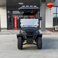 Nouveautés JINWO CE 5000W Véhicule Utilitaire Tout-Terrain Électrique (UTV) Quadricycle Tout-Terrain Mini Voiture Buggy Chariot de Golf 70Km/h 90km 5-6 Places Batterie 72V
