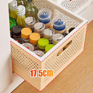 Glissière de cuisine grand <span class=keywords><strong>sous</strong></span> évier <span class=keywords><strong>organisateur</strong></span> panier de rangement Rectangle push-pull en plastique multifonctionnel tiroir <span class=keywords><strong>placard</strong></span> conteneur - Product Image 5