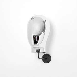 Têtes de perruque de mannequin en plastique électroplaqué doré et argenté De-Liang pour présentoir de chapeau et de perruque pour hommes et femmes - Product Image 4