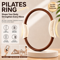 Anneau de Pilates et de Yoga Multifonctionnel pour Entraînement de Base avec Logo Personnalisé, Couleur et Taille au Choix, avec Boîte Couleur, Chaussettes, Ballon de Yoga et Bande Élastique