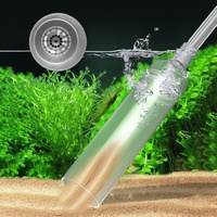 Changeur d'eau rapide 3 en 1 Kit de filtre de fond de siphon pour aquarium Filtre Aspirateur Nettoyeur de gravier Accessoire pour aquarium